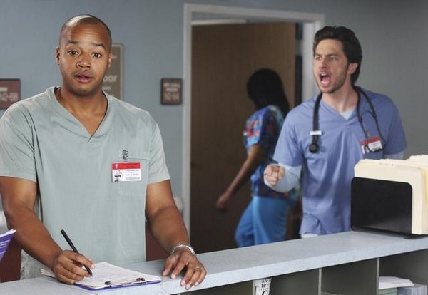 Fotoğraf Zach Braff, Donald Faison