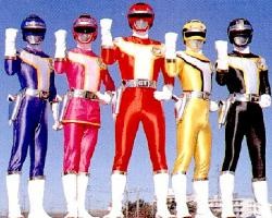 Kôsoku Sentai Turbo Ranger : Afiş