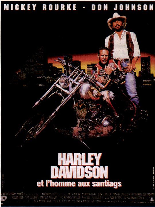 Harley Davidson ve Marlboro Adam : Afiş