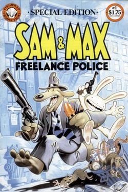 The Adventures of Sam & Max : Freelance Police : Afiş