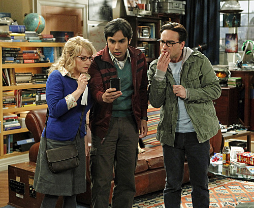 The Big Bang Theory : Fotoğraf Melissa Rauch, Kunal Nayyar, Johnny Galecki