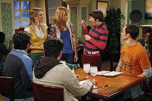 The Big Bang Theory : Fotoğraf Kaley Cuoco, Jim Parsons, Kunal Nayyar, Katie Leclerc, Simon Helberg, Johnny Galecki
