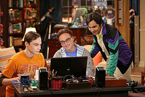 The Big Bang Theory : Fotoğraf Jim Parsons, Johnny Galecki, Kunal Nayyar