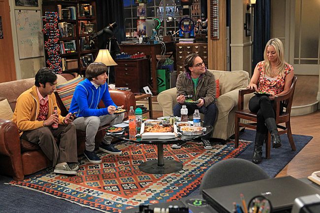 The Big Bang Theory : Fotoğraf Simon Helberg, Johnny Galecki, Kunal Nayyar, Kaley Cuoco