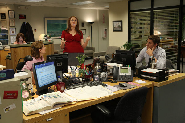 The Office (US) : Fotoğraf John Krasinski, Ellie Kemper, Catherine Tate, Jenna Fischer