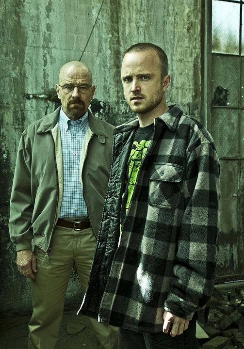 Fotoğraf Aaron Paul, Bryan Cranston