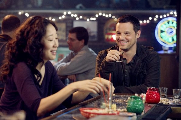 Grey's Anatomy : Fotoğraf Sandra Oh, Justin Chambers (I)