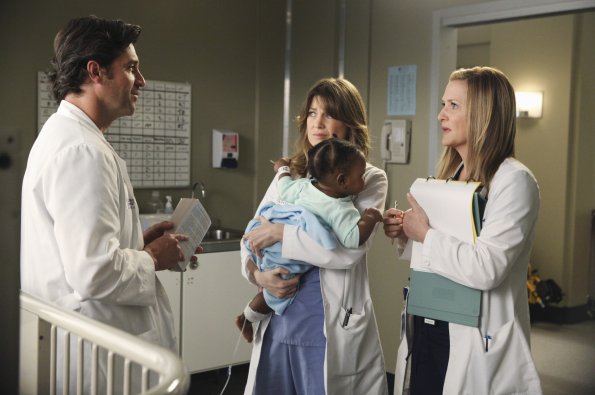Grey's Anatomy : Fotoğraf Patrick Dempsey, Jessica Capshaw, Ellen Pompeo