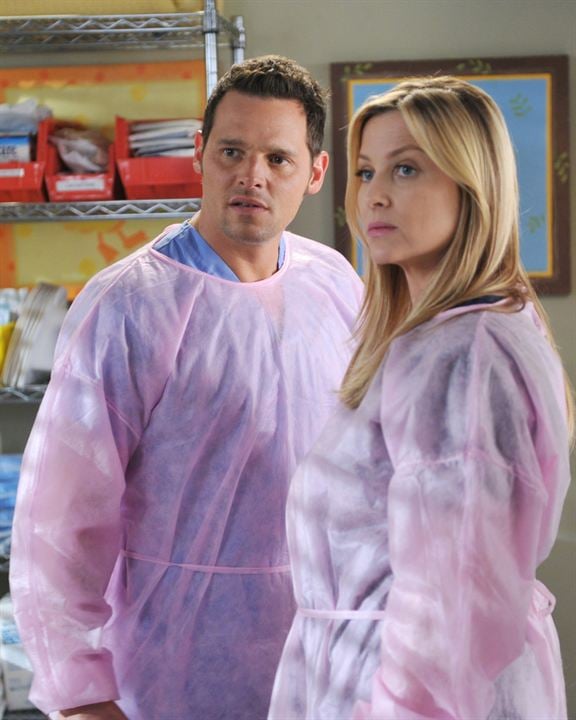 Grey's Anatomy : Fotoğraf Jessica Capshaw, Justin Chambers (I)