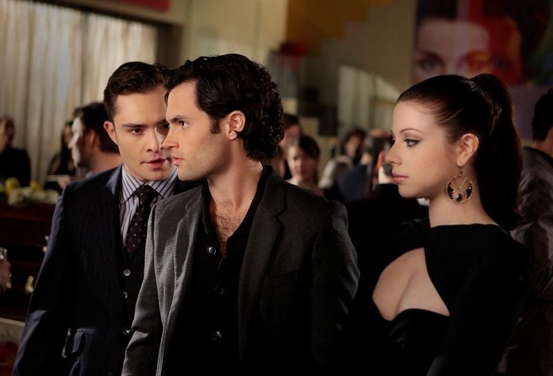 Gossip Girl : Fotoğraf Penn Badgley, Ed Westwick, Michelle Trachtenberg