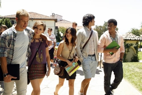 Fotoğraf Tristan Mack Wilds, Trevor Donovan, Shenae Grimes-Beech, Jessica Stroup