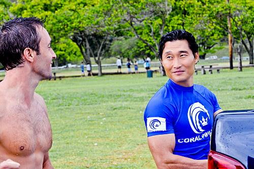 Fotoğraf Daniel Dae Kim, Alex O'Loughlin