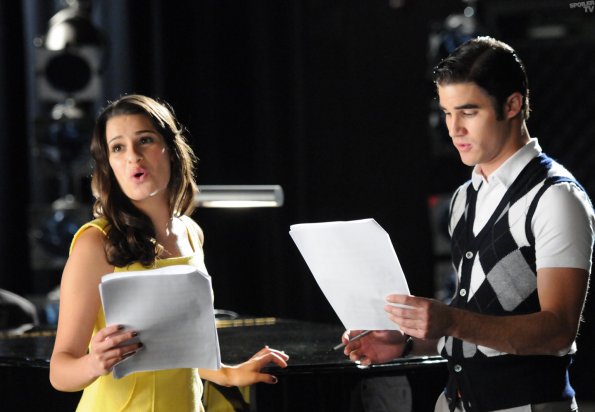 Glee : Fotoğraf Darren Criss, Lea Michele