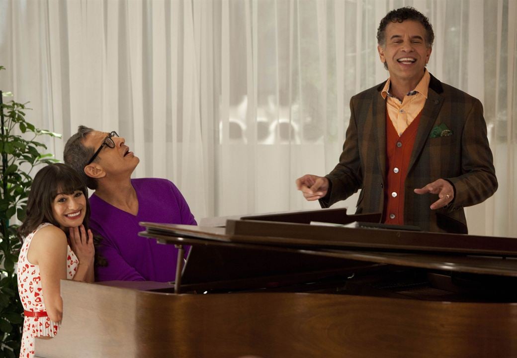 Glee : Fotoğraf Lea Michele, Jeff Goldblum, Brian Stokes Mitchell