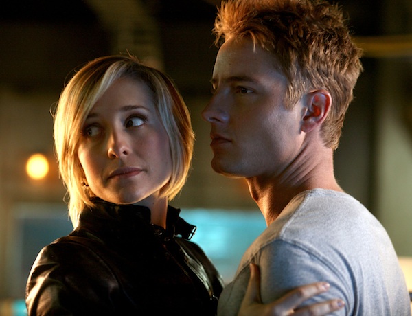 Fotoğraf Allison Mack, Justin Hartley