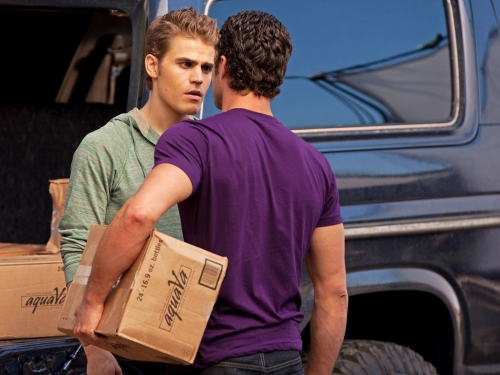 Fotoğraf Paul Wesley, Taylor Kinney