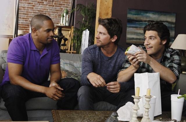 Fotoğraf Zachary Knighton, Adam Pally, Damon Wayans Jr.