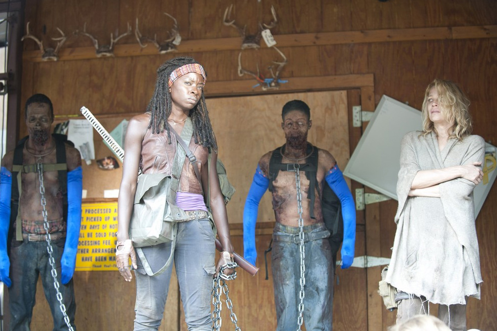 The Walking Dead : Fotoğraf Danai Gurira, Laurie Holden