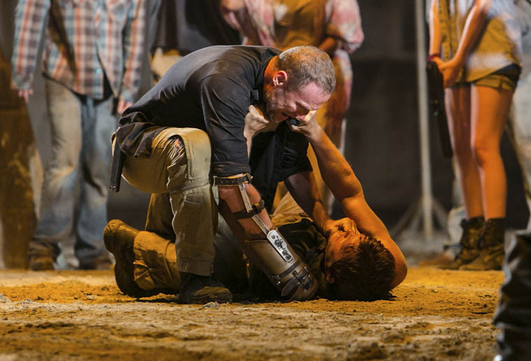 The Walking Dead : Afiş Norman Reedus, Michael Rooker