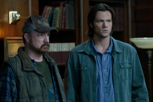 Supernatural : Fotoğraf Jim Beaver, Jared Padalecki