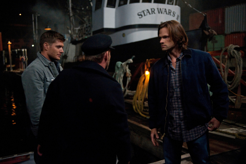 Supernatural : Fotoğraf Jensen Ackles, Ty Olsson, Jared Padalecki