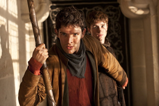 Merlin : Fotoğraf Colin Morgan (II), Alfie Stewart