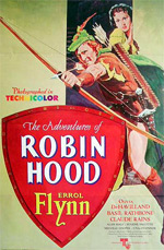 Adventures of Robin Hood, The : Afiş