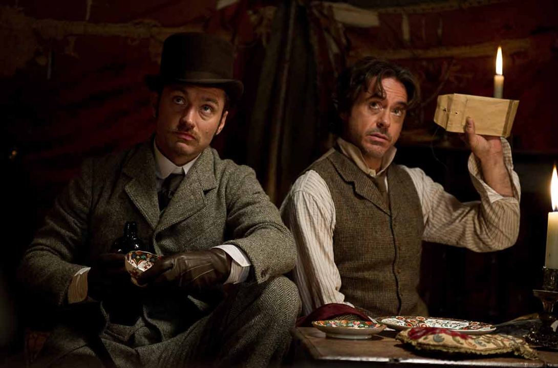 Sherlock Holmes: Gölge Oyunları : Fotoğraf Robert Downey Jr., Jude Law
