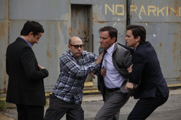 White Collar : Fotoğraf Tim DeKay, Ross McCall, Matt Bomer, Willie Garson