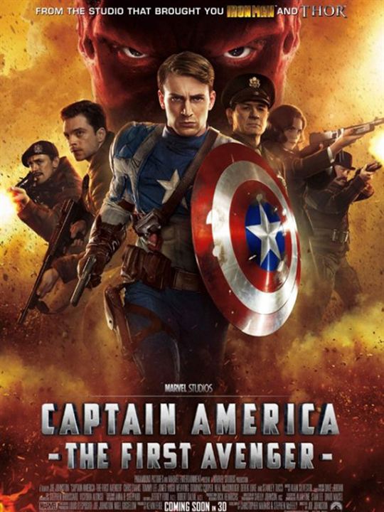 İlk Yenilmez: Kaptan Amerika : Afiş