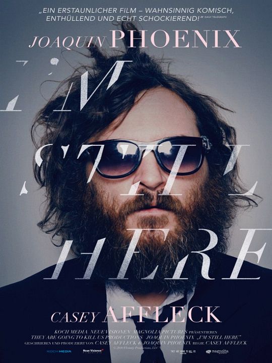 I'm Still Here - The Lost Year of Joaquin Phoenix : Afiş