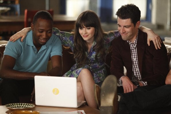 New Girl : Fotoğraf Zooey Deschanel, Lamorne Morris, Max Greenfield