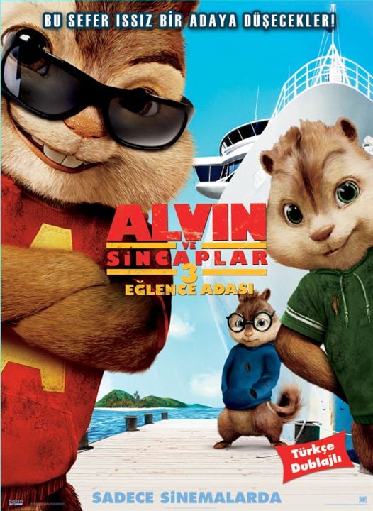 Alvin ve Sincaplar: Eğlence Adası : Afiş