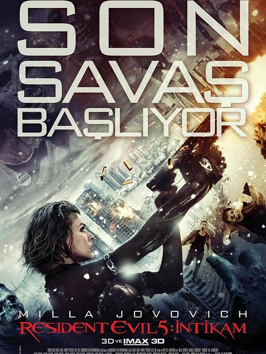 Resident Evil 5: İntikam : Afiş