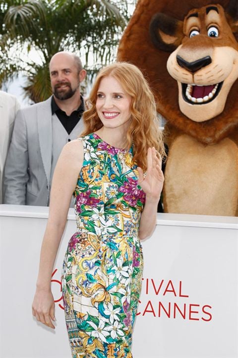 Madagaskar 3: Avrupa'nın En Çok Arananları : Fotoğraf Jessica Chastain