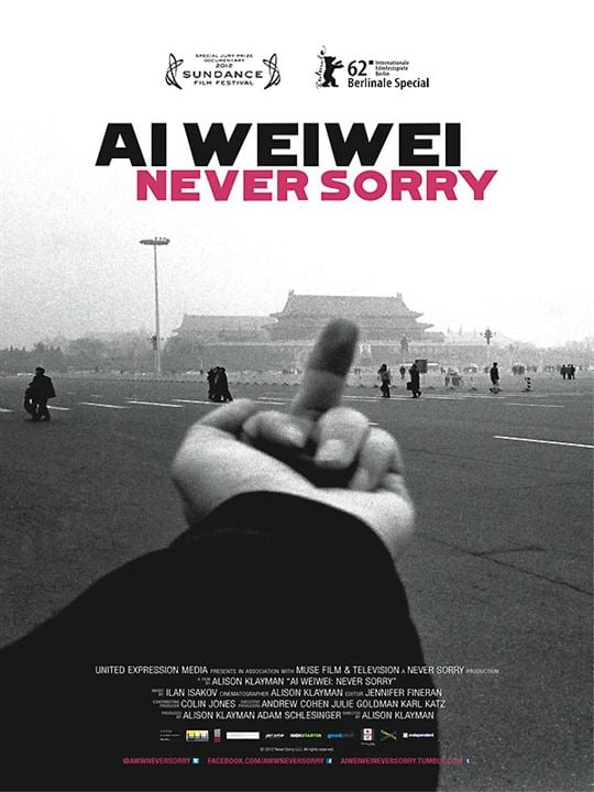 Ai Weiwei: Never Sorry : Afiş