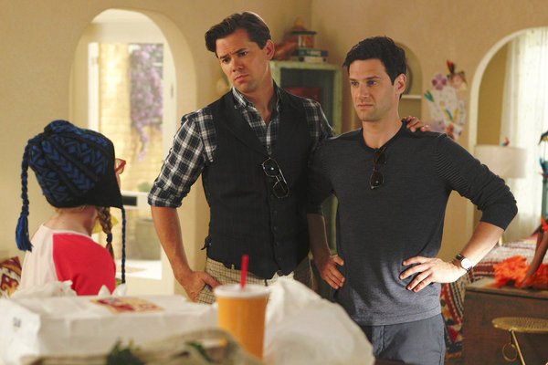 The New Normal : Fotoğraf Bebe Wood, Justin Bartha, Andrew Rannells