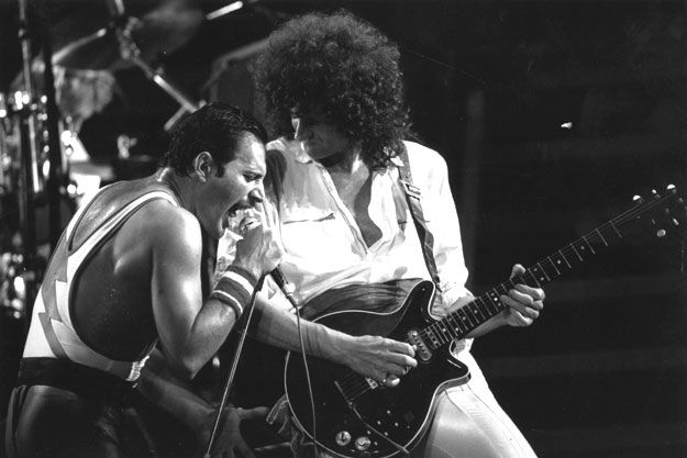 Fotoğraf Brian May, Freddie Mercury, Queen
