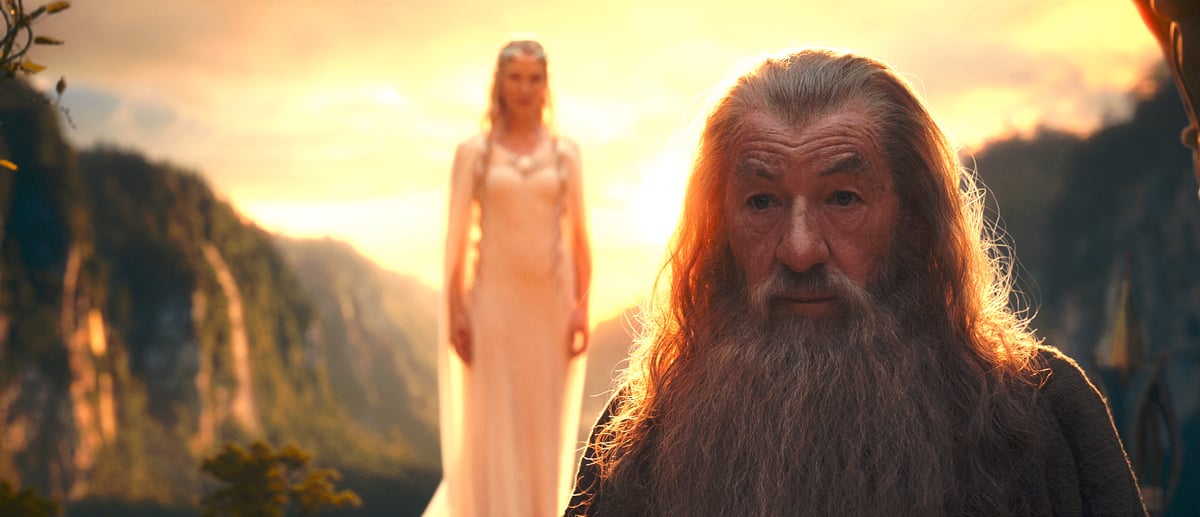Hobbit: Beklenmedik Yolculuk : Fotoğraf Ian McKellen, Cate Blanchett