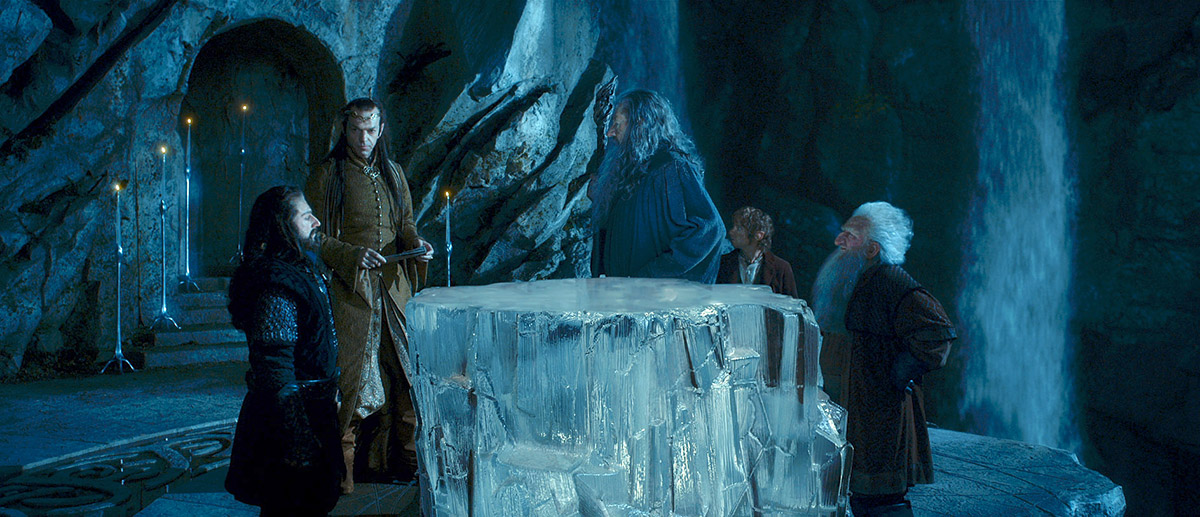 Hobbit: Beklenmedik Yolculuk : Fotoğraf Richard Armitage, Hugo Weaving, Ian McKellen, Martin Freeman