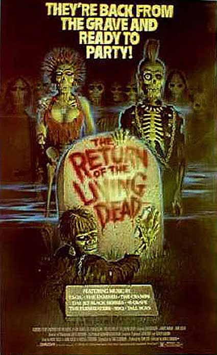 The Return of the Living Dead : Afiş