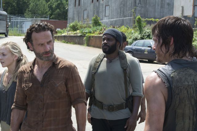 Fotoğraf Chad L. Coleman, Andrew Lincoln