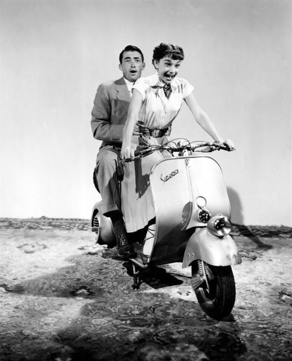 Roma Tatili : Fotoğraf Gregory Peck, Audrey Hepburn