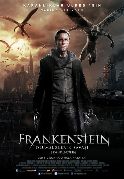 Frankenstein: Ölümsüzlerin Savaşı : Afiş