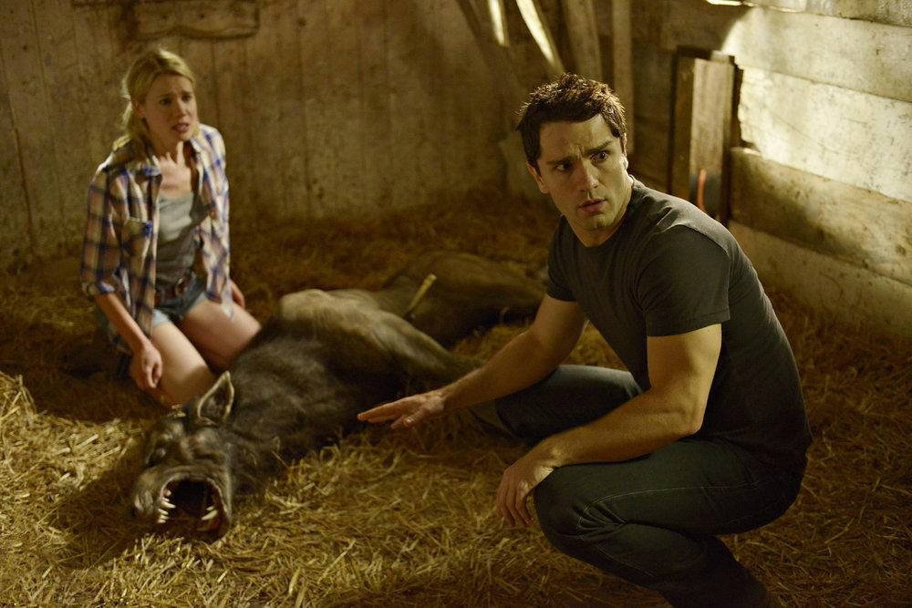 Fotoğraf Sam Witwer, Kristen Hager