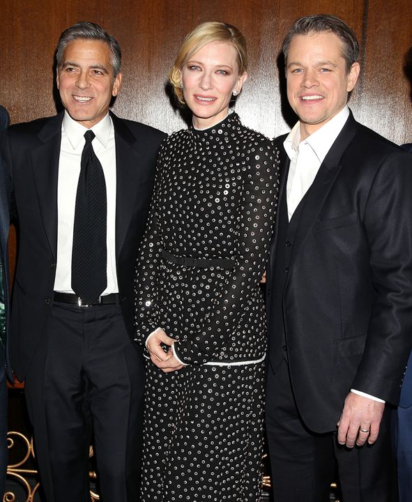 Hazine Avcıları : Vignette (magazine) Matt Damon, George Clooney, Cate Blanchett