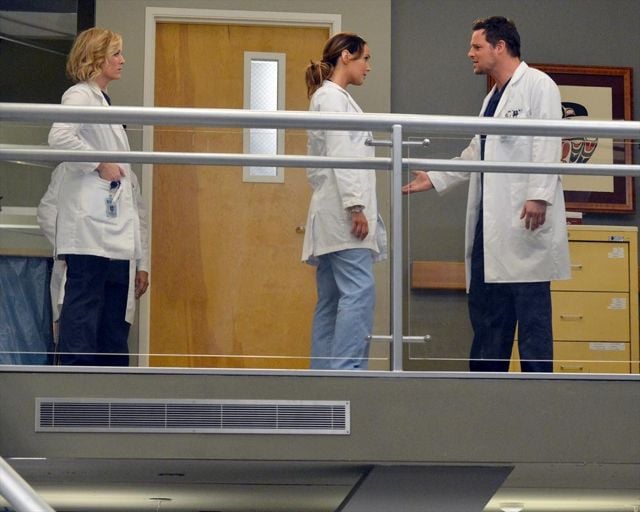 Fotoğraf Jessica Capshaw, Camilla Luddington, Justin Chambers (I)