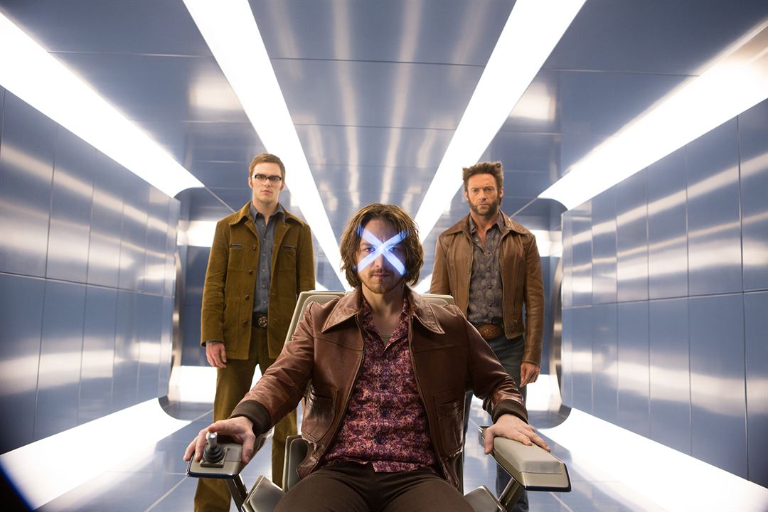 X-Men: Geçmiş Günler Gelecek : Fotoğraf Hugh Jackman, Nicholas Hoult, James McAvoy