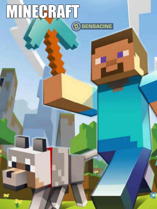 Bir Minecraft Filmi : Afiş