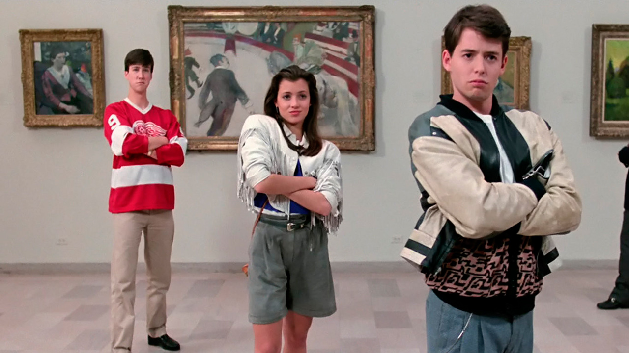Ferris Bueller’le Bir Gün : Fotoğraf Mia Sara, Matthew Broderick, Alan Ruck